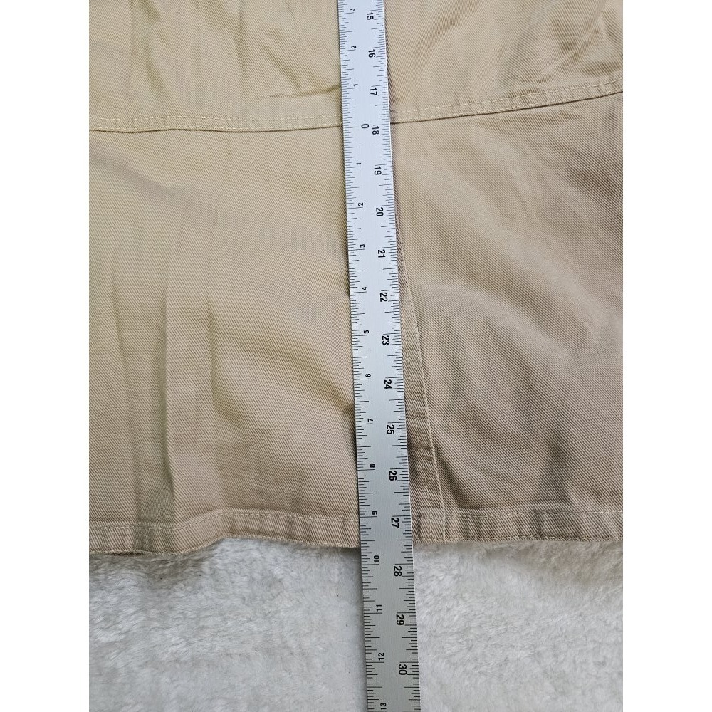 Jessica London Womens Size 26‎ Casual Military Style Khaki Jacket - Picture 6 of 9